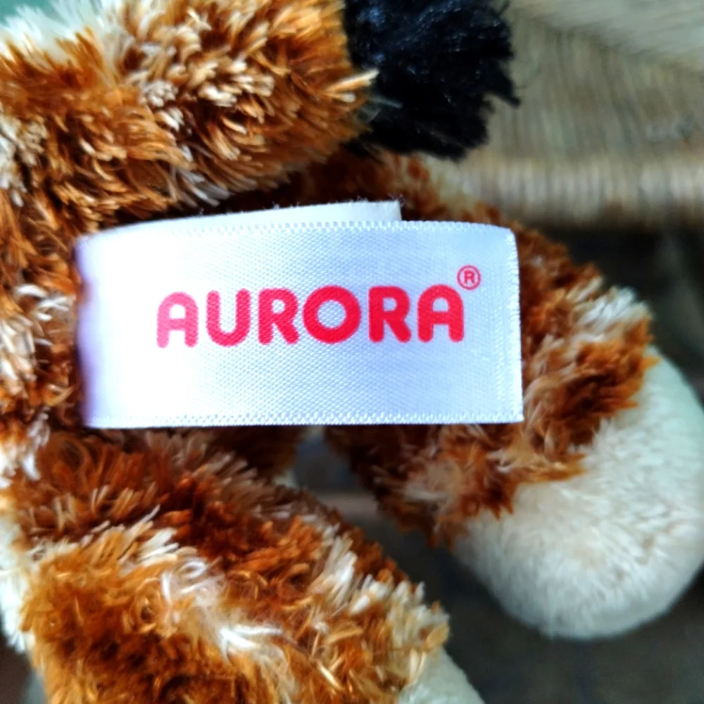 ÷Aurora Mini Flopsie GiGi Brown Giraffe 8" Stuffed Animal  Plush Lovey Soft Toy - Picture 9 of 13